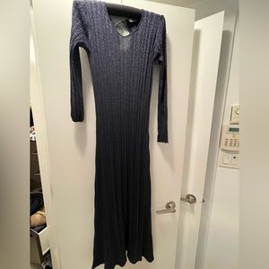 Midi stretchy dress maternity